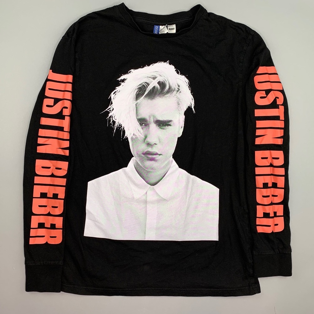 💥Justin Bieber Long Sleeve Tee
